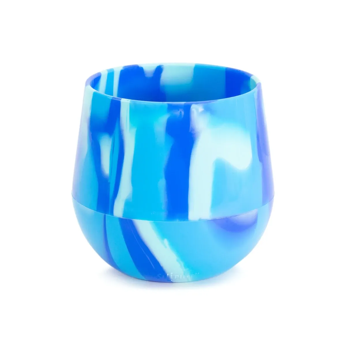 Silicone Stemless Wine 14oz Artic Sky