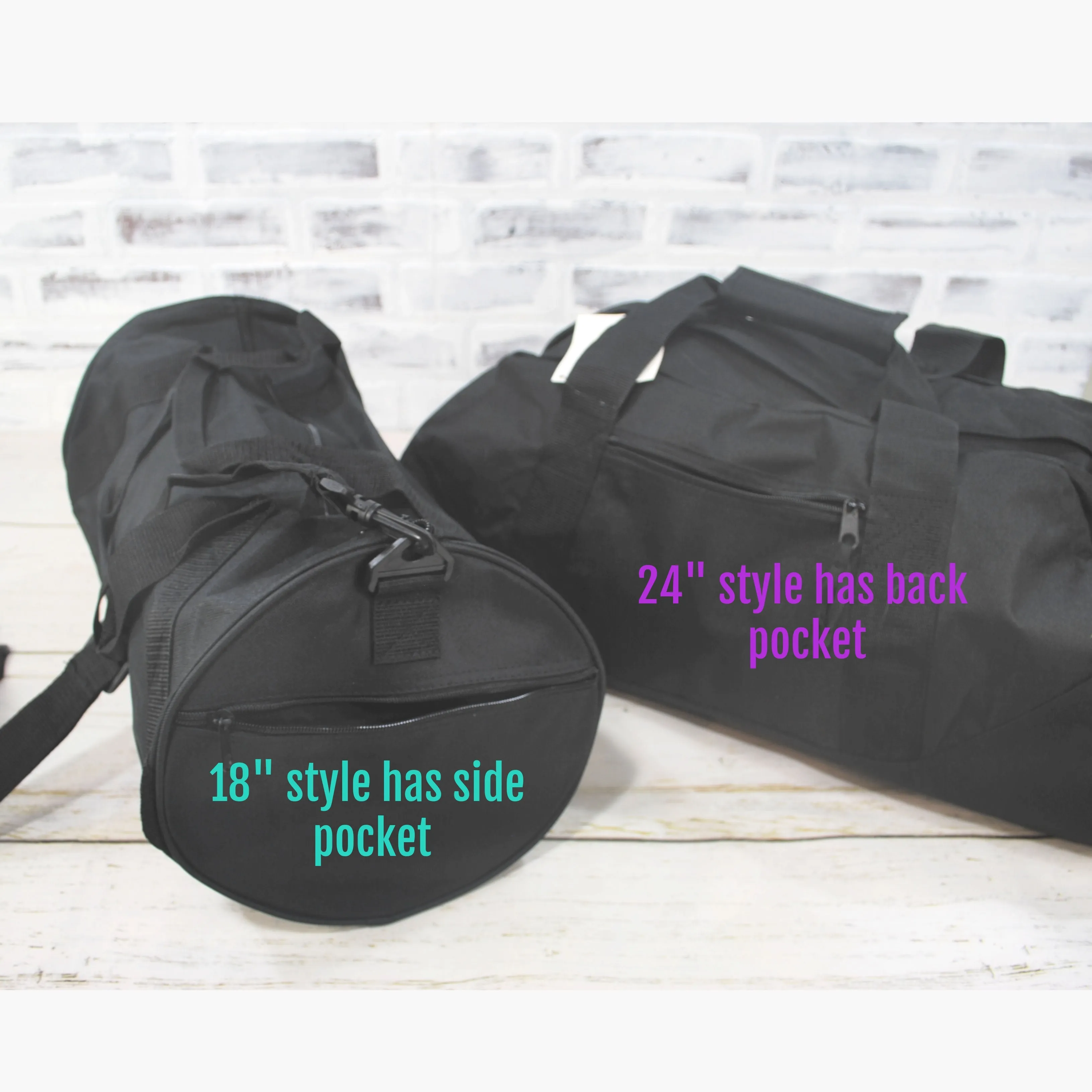 Simple T-Rex Personalized Duffle or Tote Bag