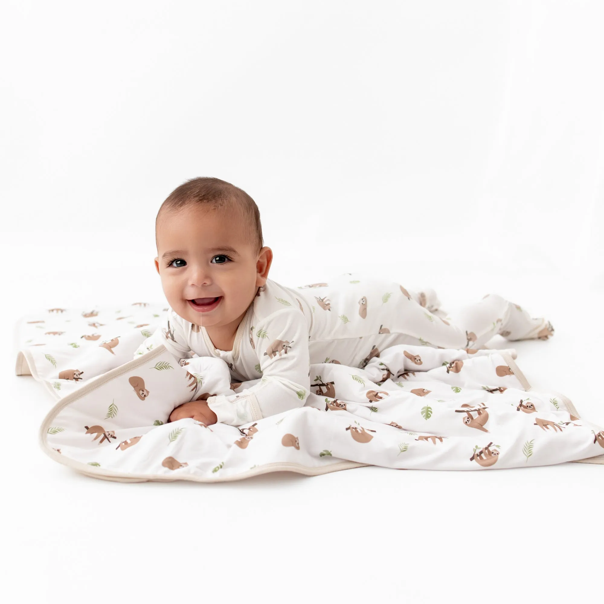 Sloth Zippered Footie