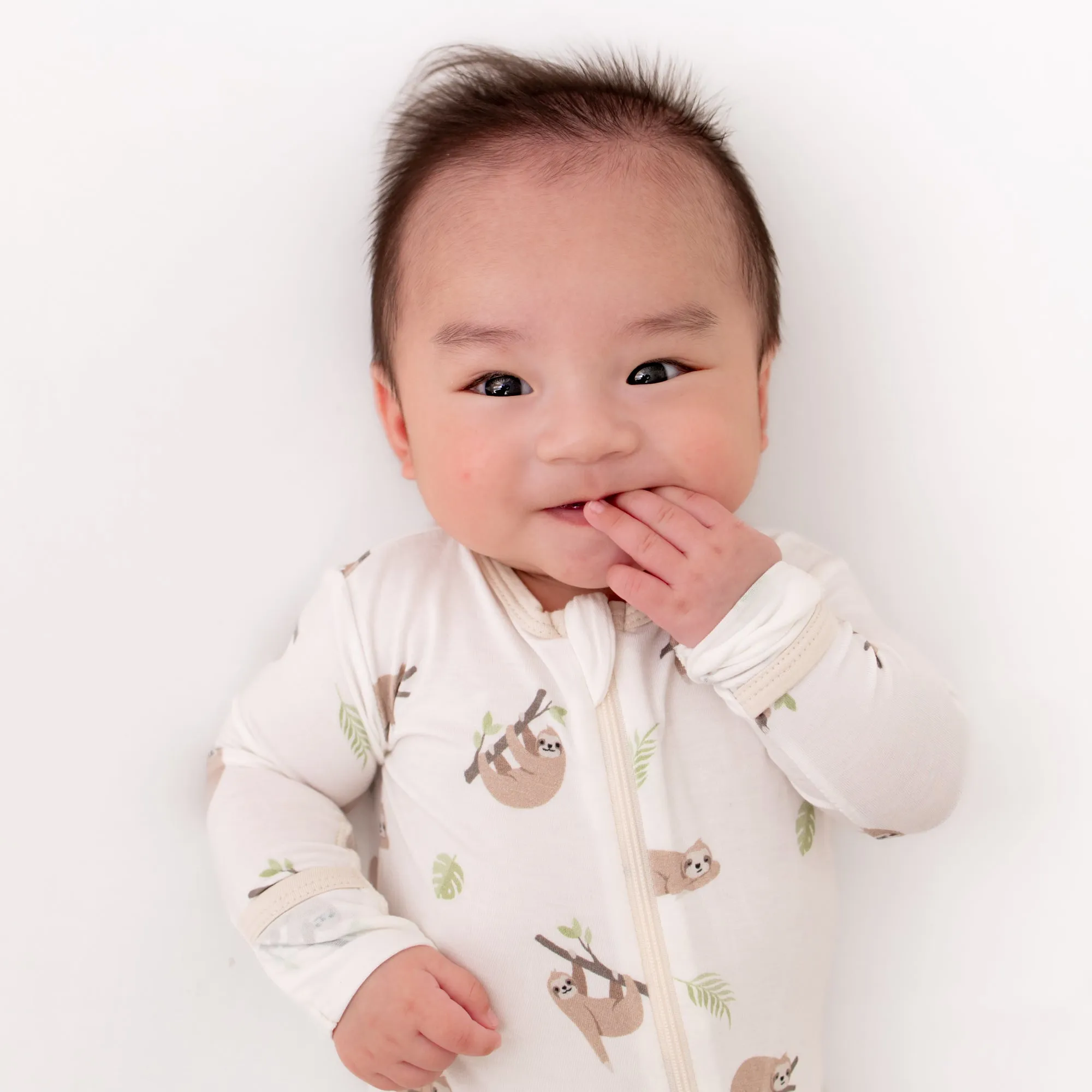 Sloth Zippered Footie