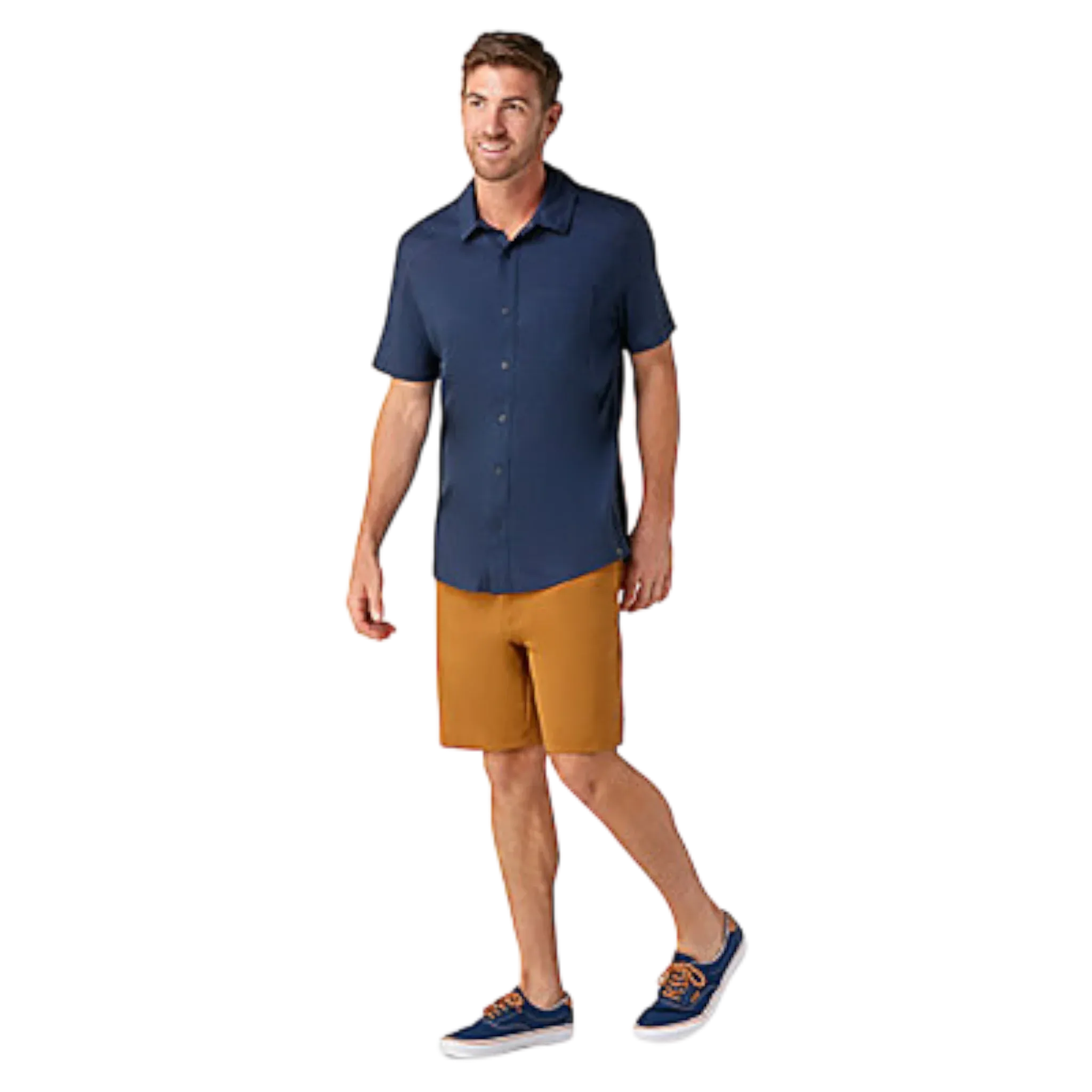 Smartwool | Short Sleeve Button Down Shirt | Men's | Deep Navy