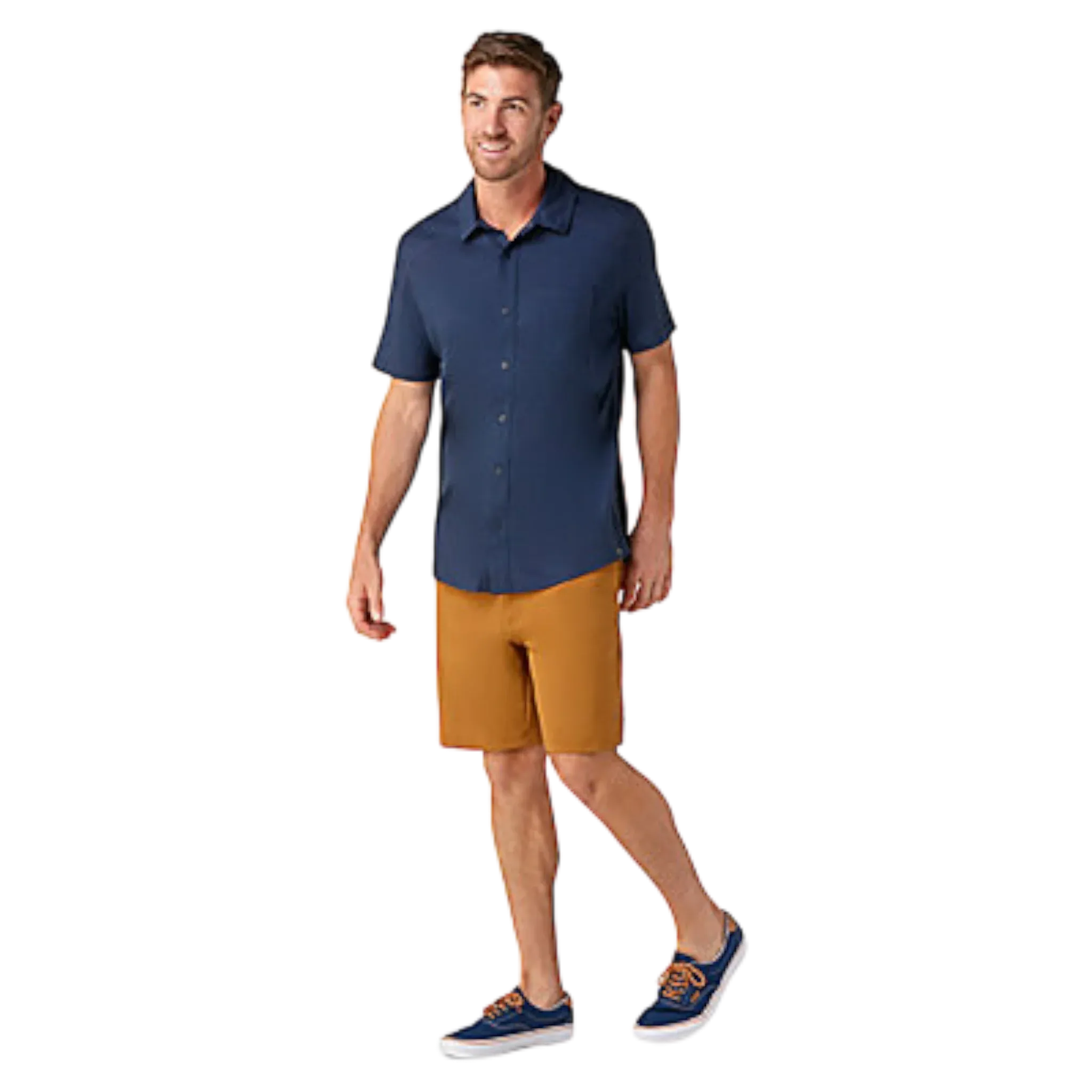 Smartwool | Short Sleeve Button Down Shirt | Men's | Deep Navy