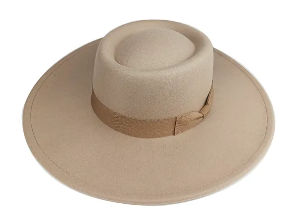 Smooth Soft Bow Tie Brim Hat