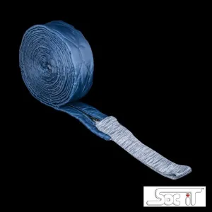 Socit 35' Hybrid Hose Sock Silver Blue Zippered