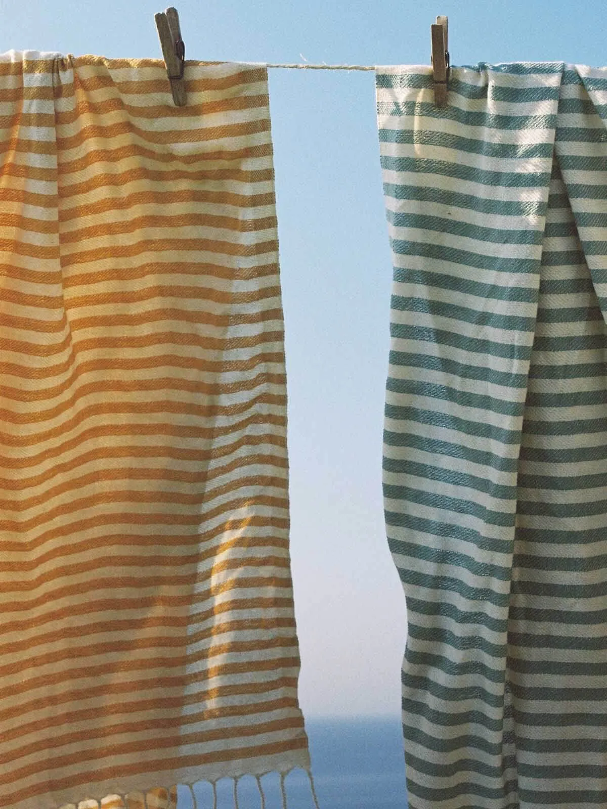 Sorrento Hammam Towel, Grey Green