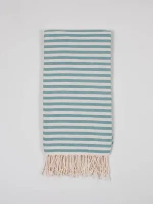 Sorrento Hammam Towel, Grey Green