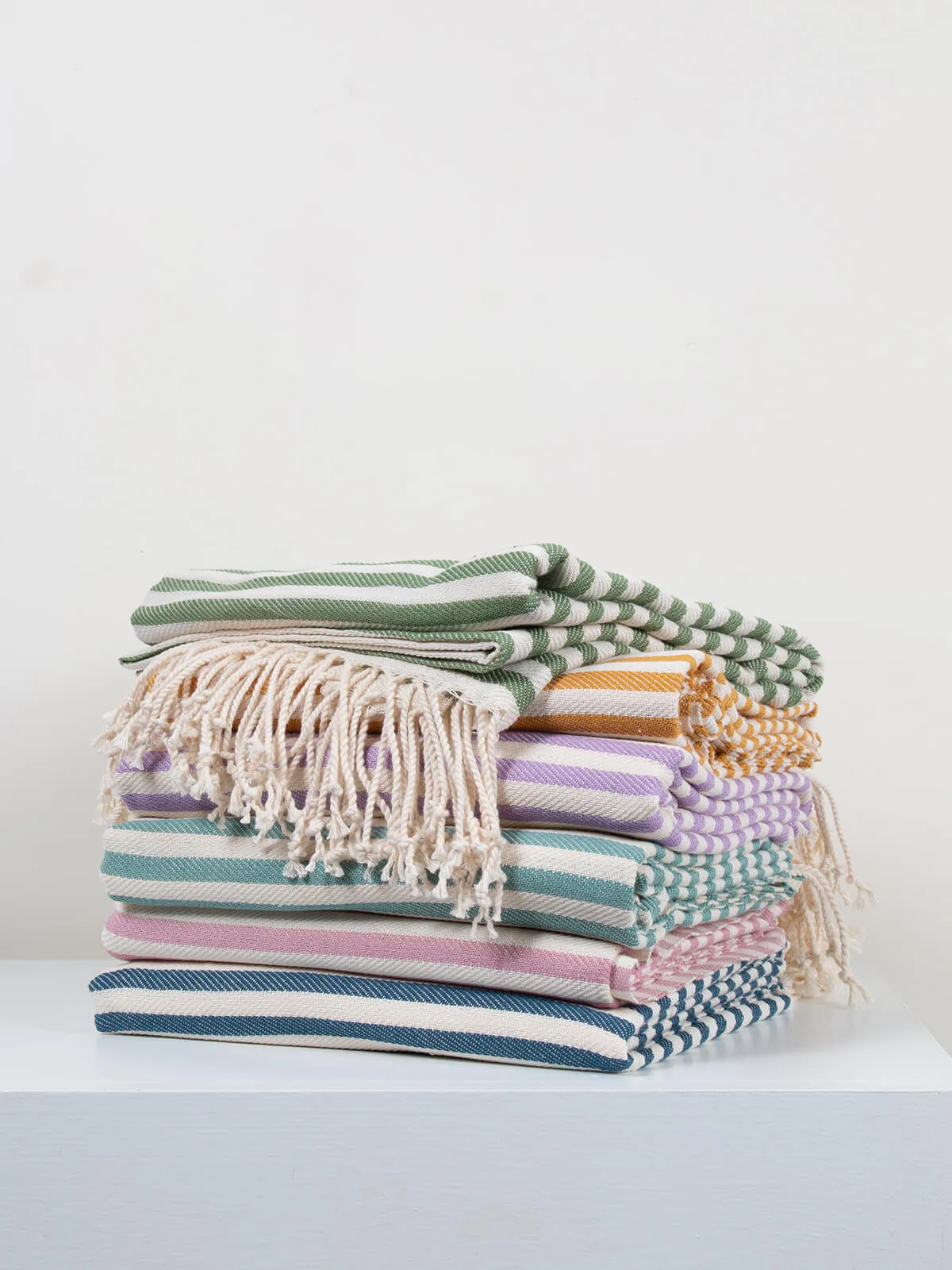 Sorrento Hammam Towel, Grey Green