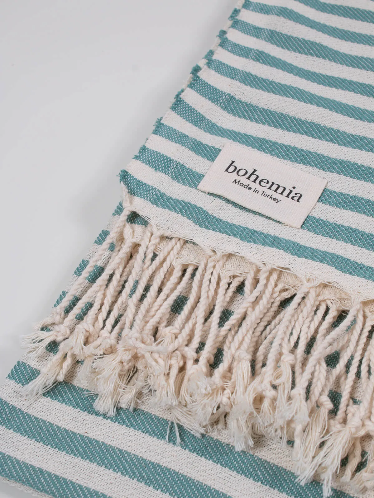Sorrento Hammam Towel, Grey Green
