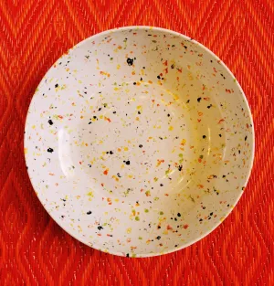 Speckled terrazzo melamine