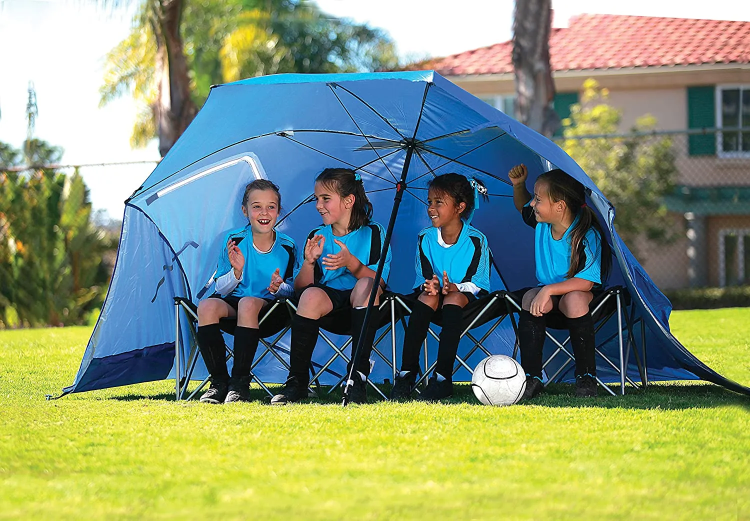 SPF 50  Sun and Rain Canopy (250 Cm Diameter)