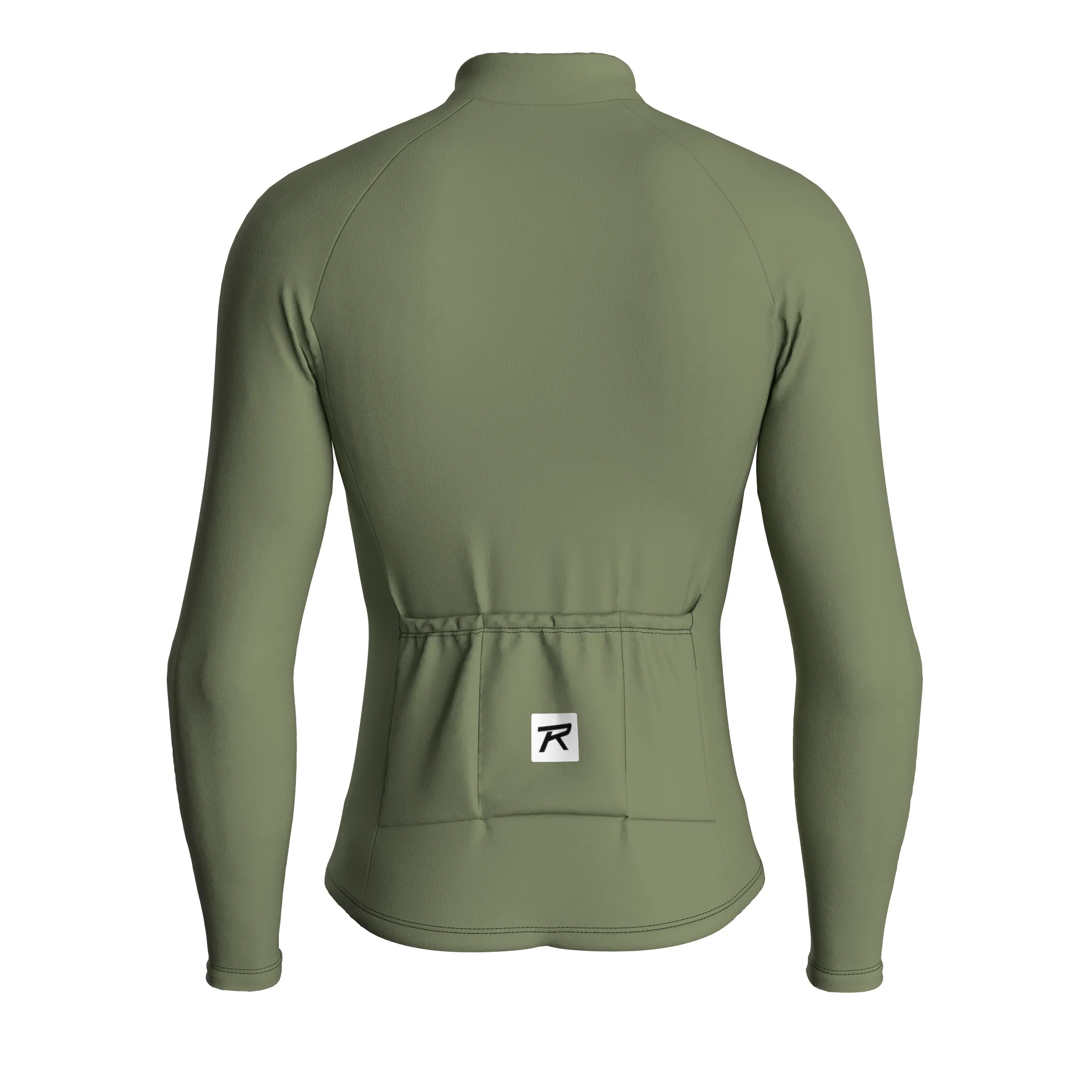 Stellar Grid | Dark Khaki Male Long Sleeves Jersey