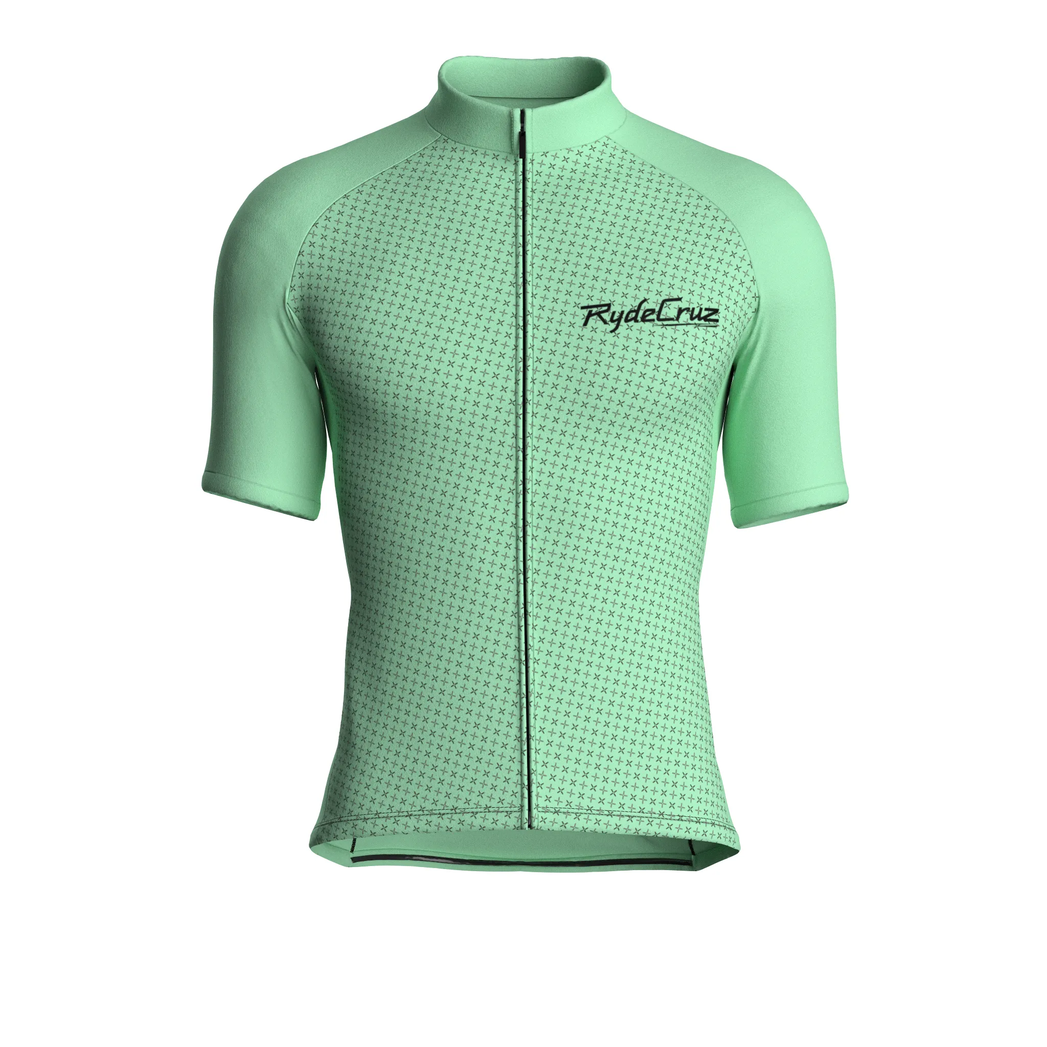 Stellar Grid | Seafoam Green Male Short Sleeves Jersey