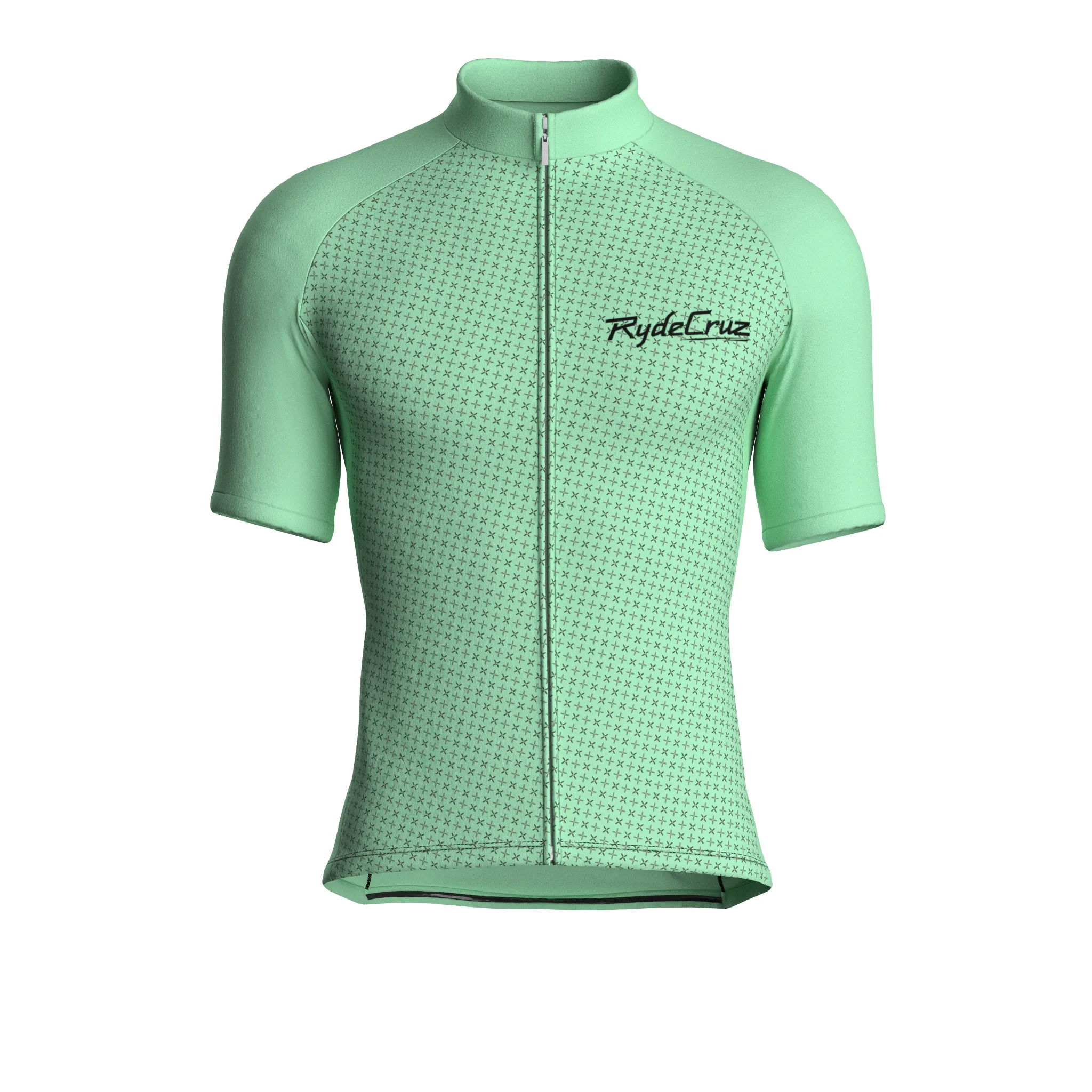 Stellar Grid | Seafoam Green Male Short Sleeves Jersey