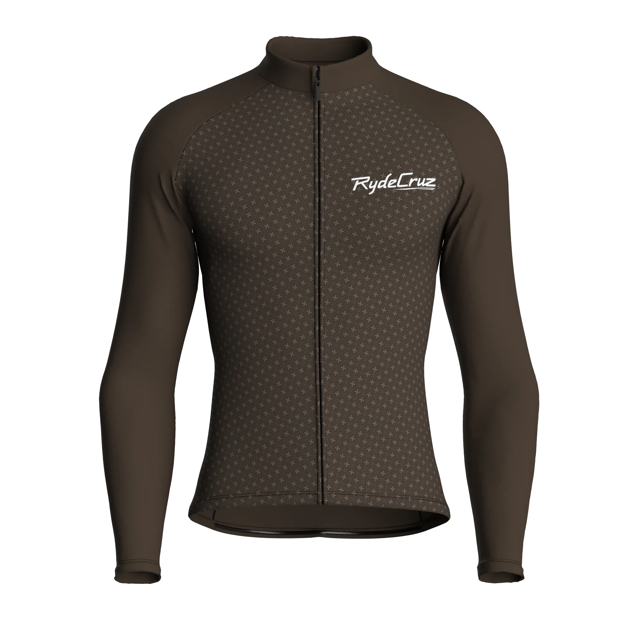 Stellar Grid | Taupe Male Long Sleeves Jersey