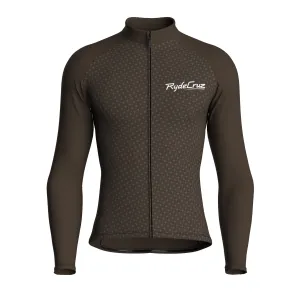 Stellar Grid | Taupe Male Long Sleeves Jersey