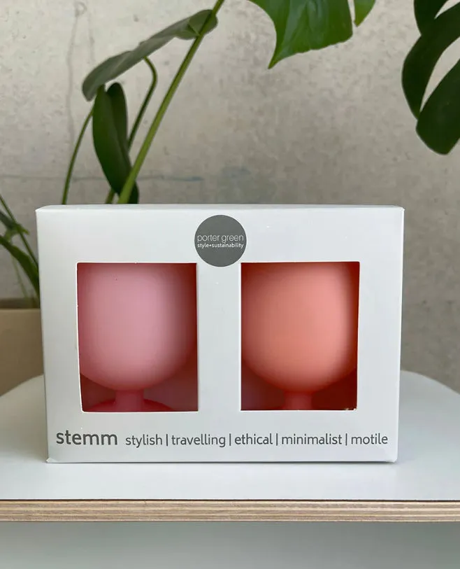 Stemm Unbreakable Silicone Wine Glasses