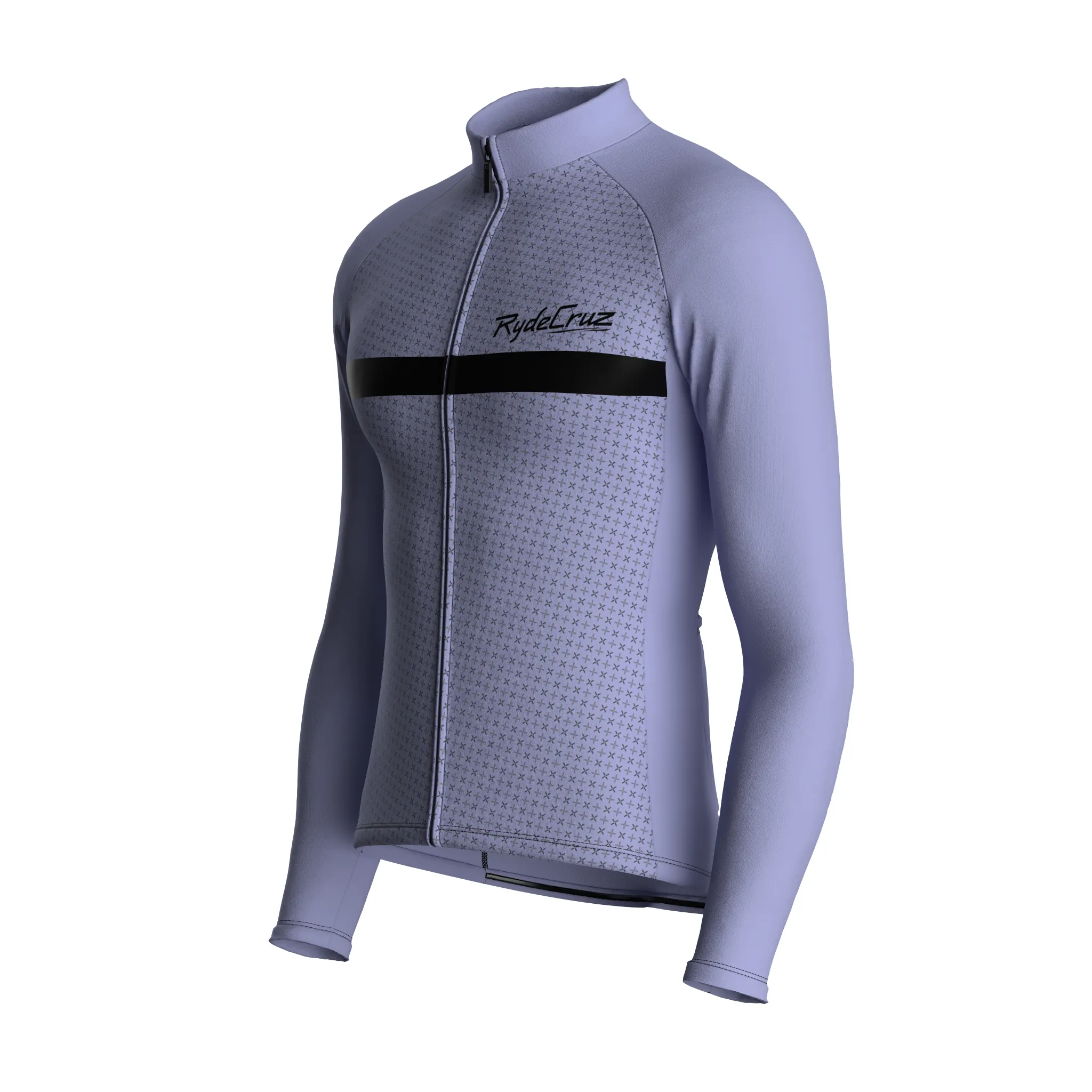 Stripe Dynamics | Lavender Male Long Sleeves Jersey
