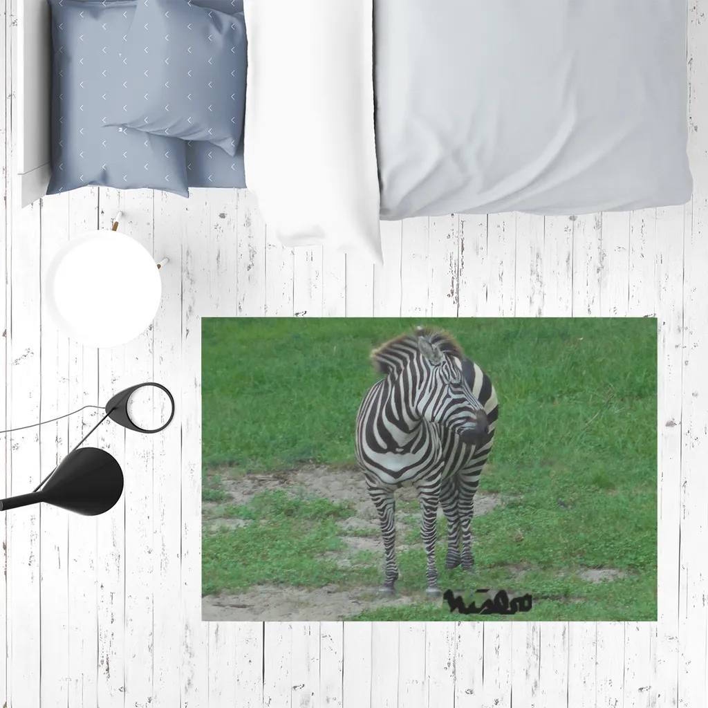 Sublimation Mat / Carpet / Rug / Play Mat / Pet Feeding Mat - Zoey the Zebra Collection