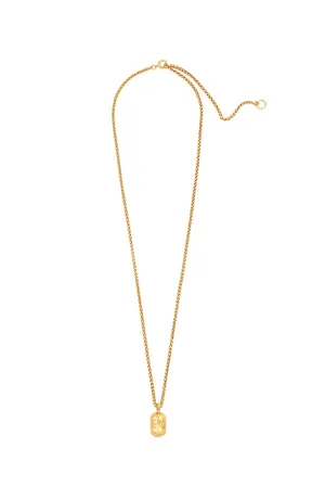 Sylvia Benson Fortune Buoy Necklace on Braided Chain