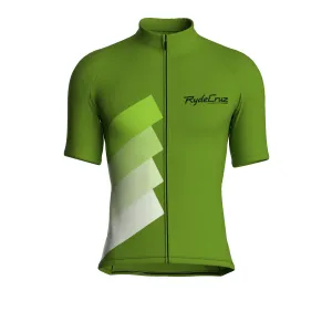 Synth Wave | Khaki Green Male Short Sleeves Jersey