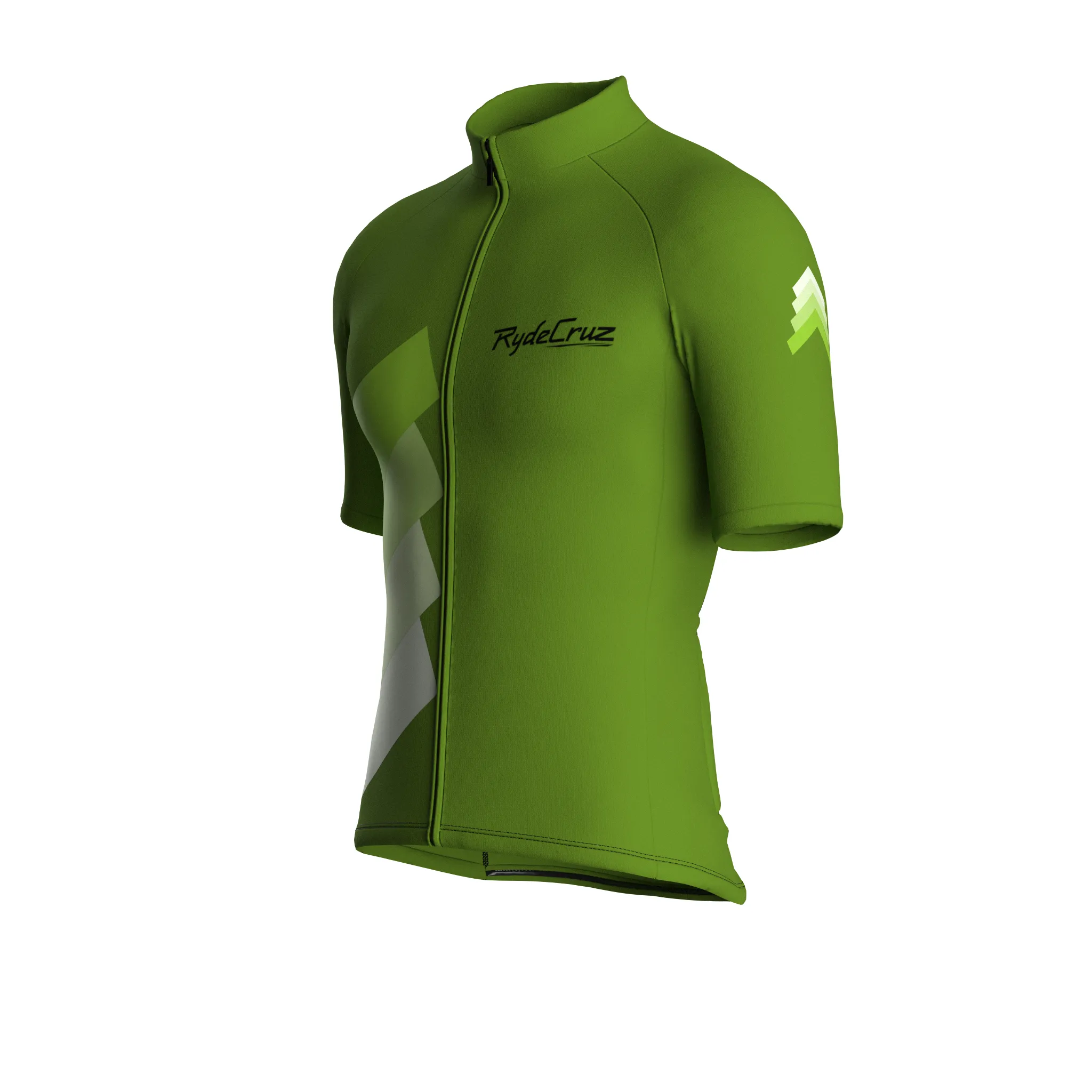 Synth Wave | Khaki Green Male Short Sleeves Jersey