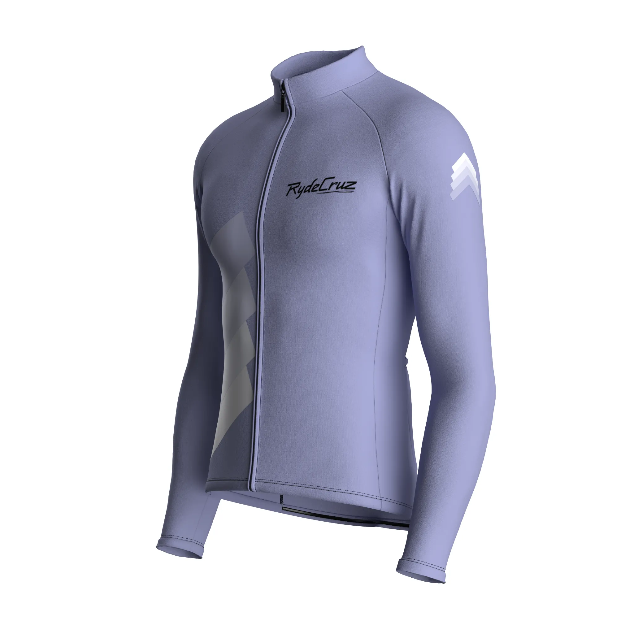 Synth Wave | Lavender Male Long Sleeves Jersey