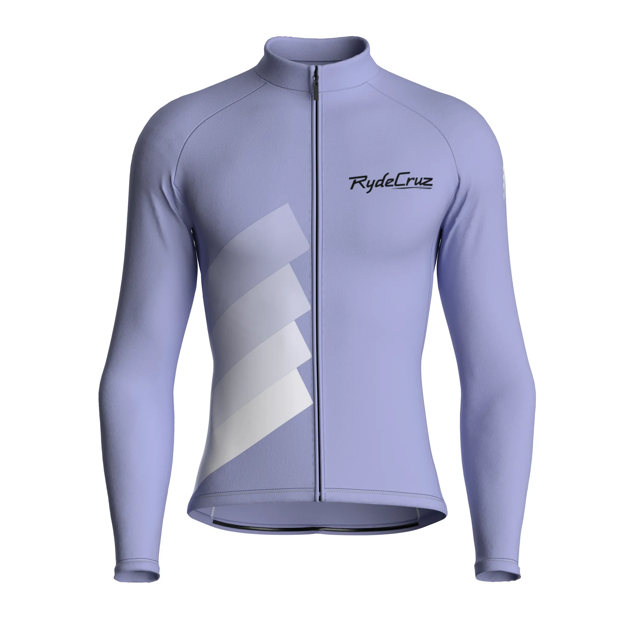 Synth Wave | Lavender Male Long Sleeves Jersey