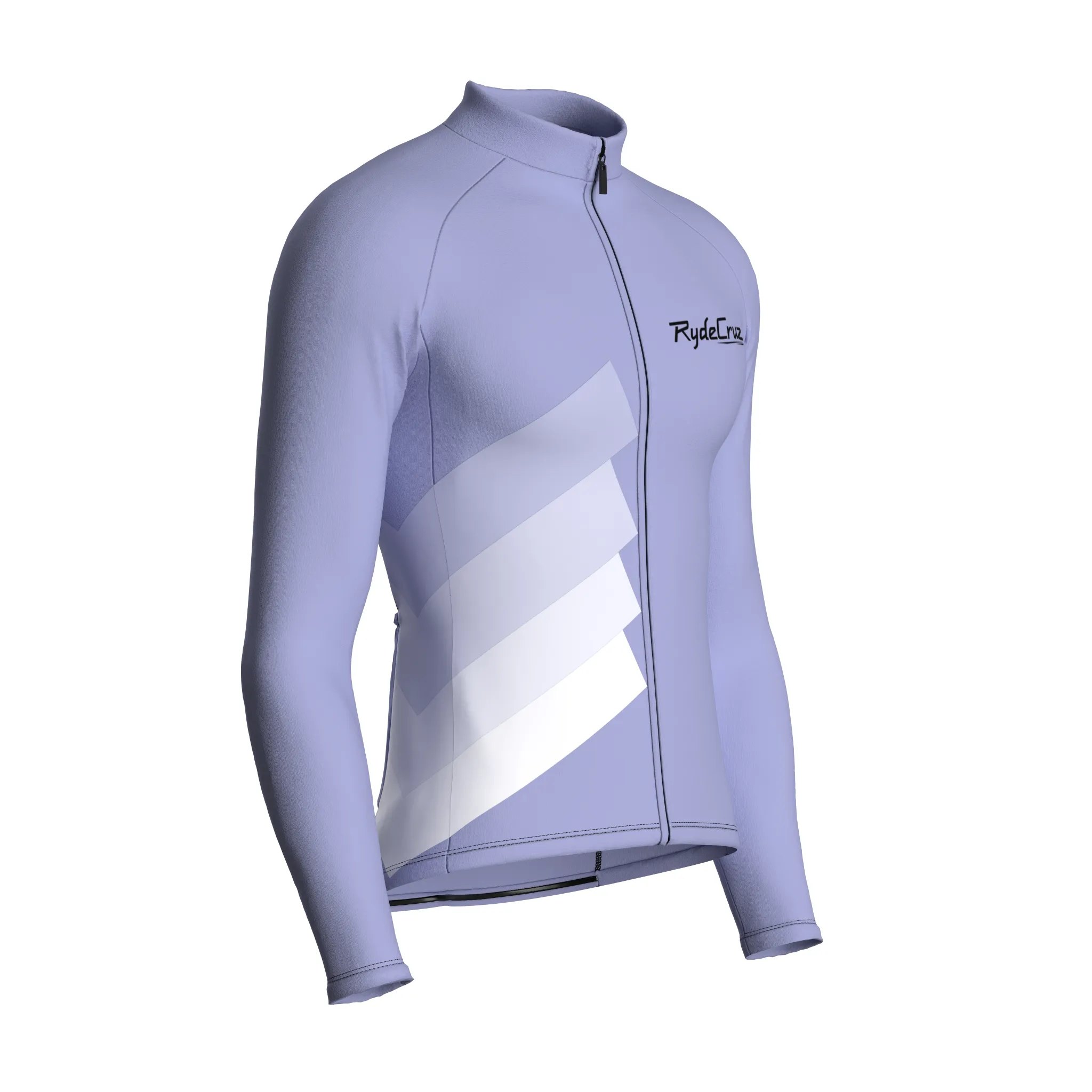 Synth Wave | Lavender Male Long Sleeves Jersey