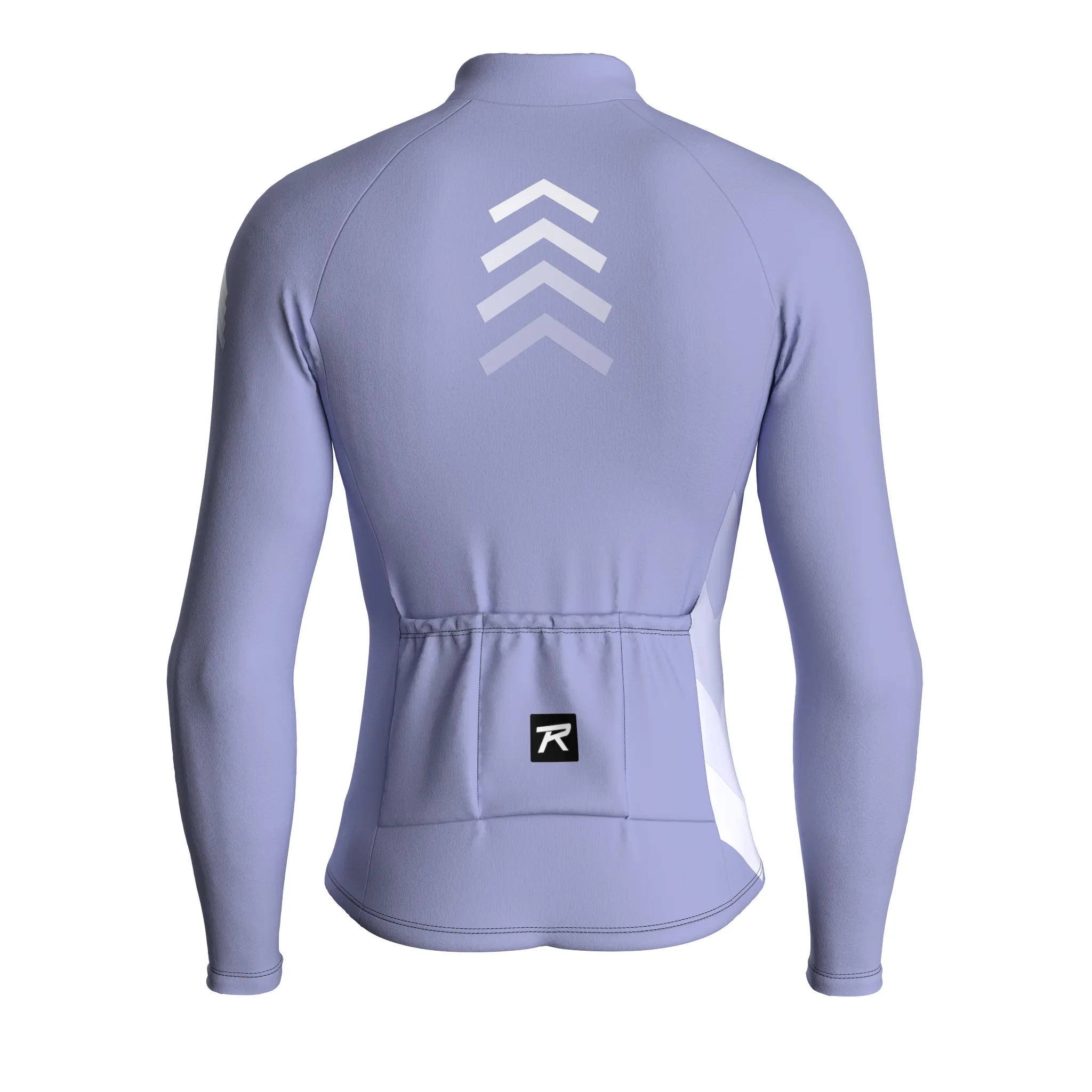 Synth Wave | Lavender Male Long Sleeves Jersey