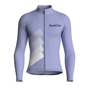 Synth Wave | Lavender Male Long Sleeves Jersey