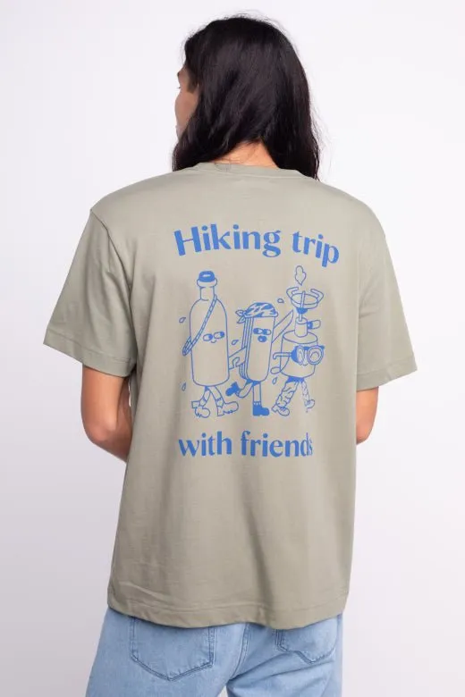 T-shirt HIKING TRIP Clay
