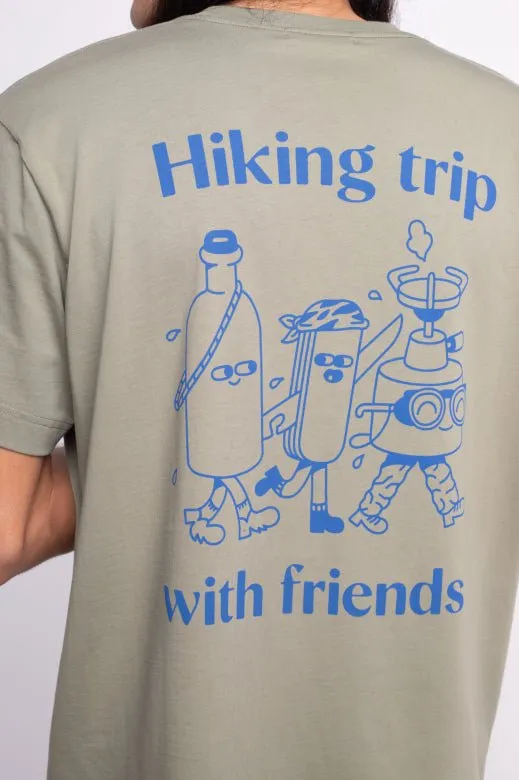 T-shirt HIKING TRIP Clay