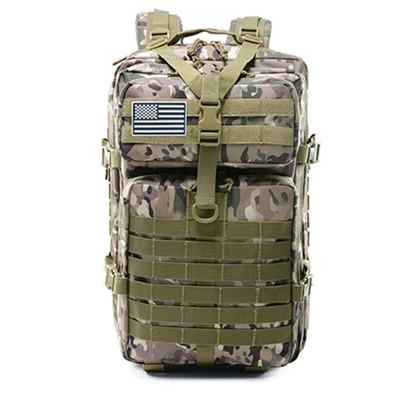 Tactical Backpack 50L Military Backpack Assault Tactical Infantry Rucksack Sports Camping Big Capacity Hiking Bag Backpacks