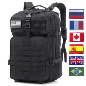 Tactical Backpack 50L Military Backpack Assault Tactical Infantry Rucksack Sports Camping Big Capacity Hiking Bag Backpacks