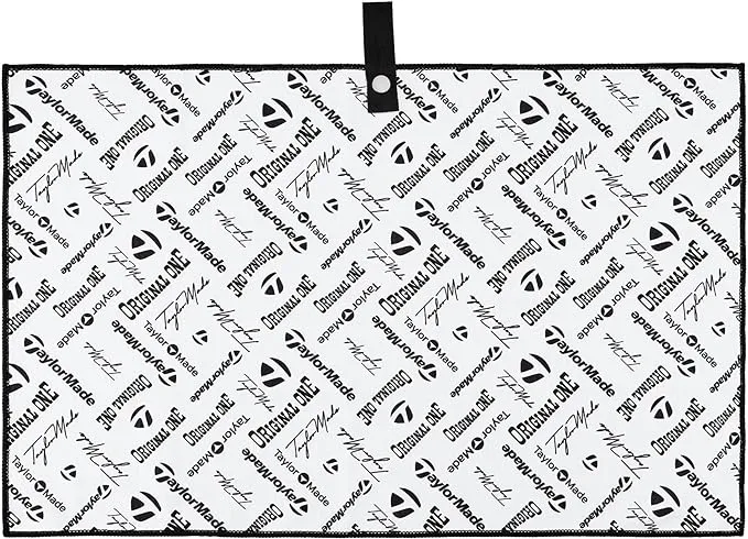 TaylorMade Golf Logo Microfiber Cart Towel