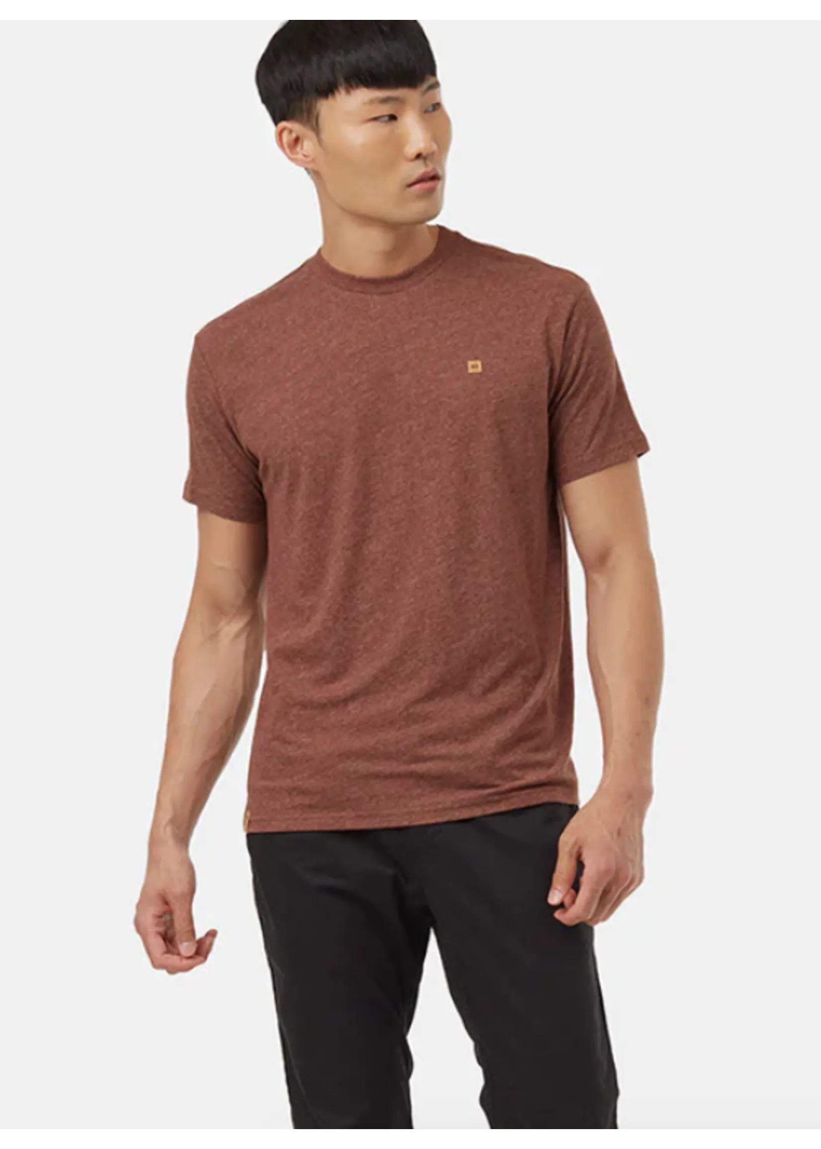 Tentree Mens Hemp Step Hem T-Shirt