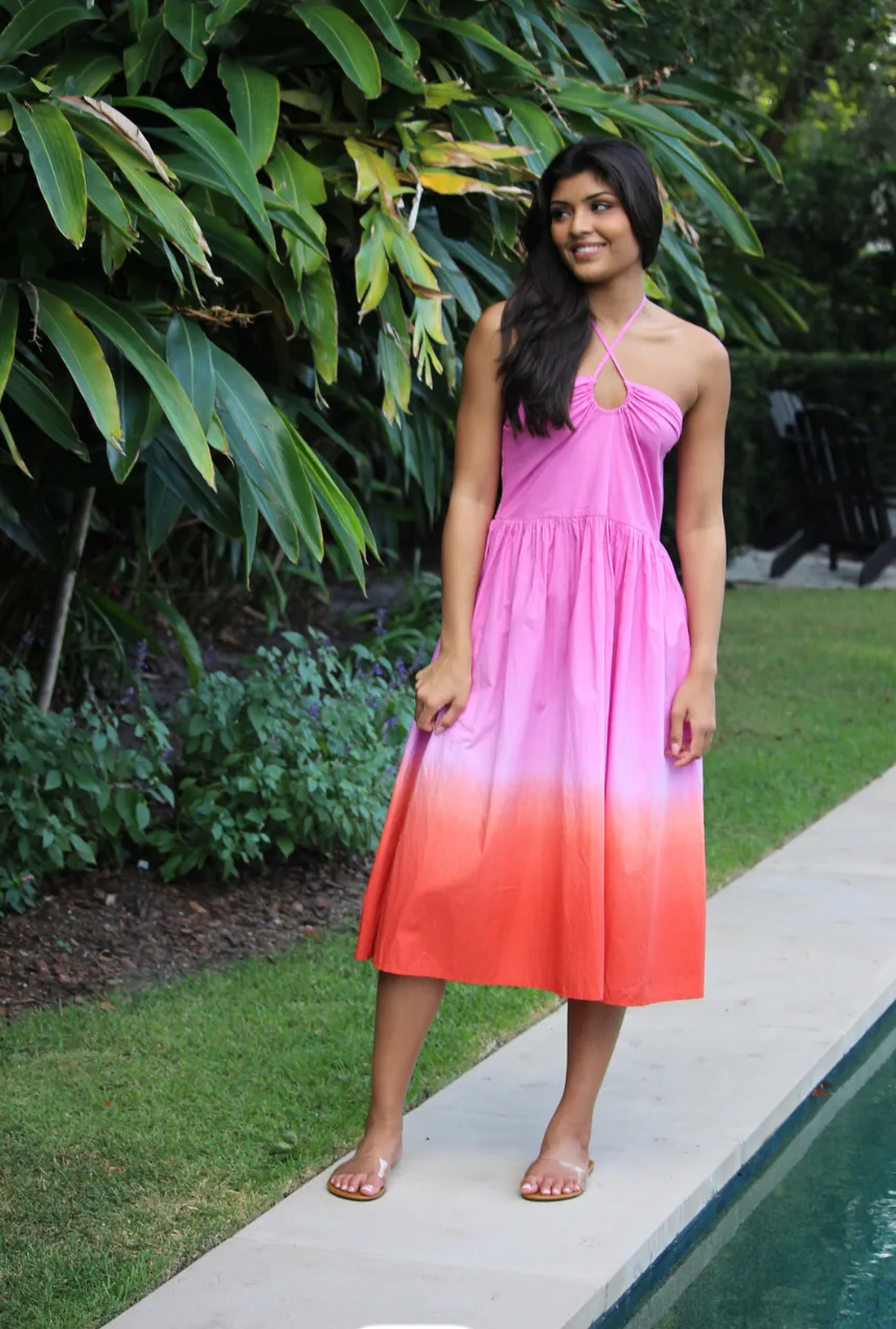 The Ravin - Pink Orange Ombre