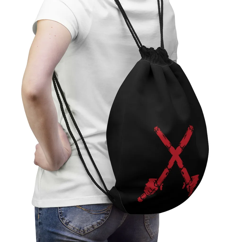 The Way Of The Baston - Drawstring Bag