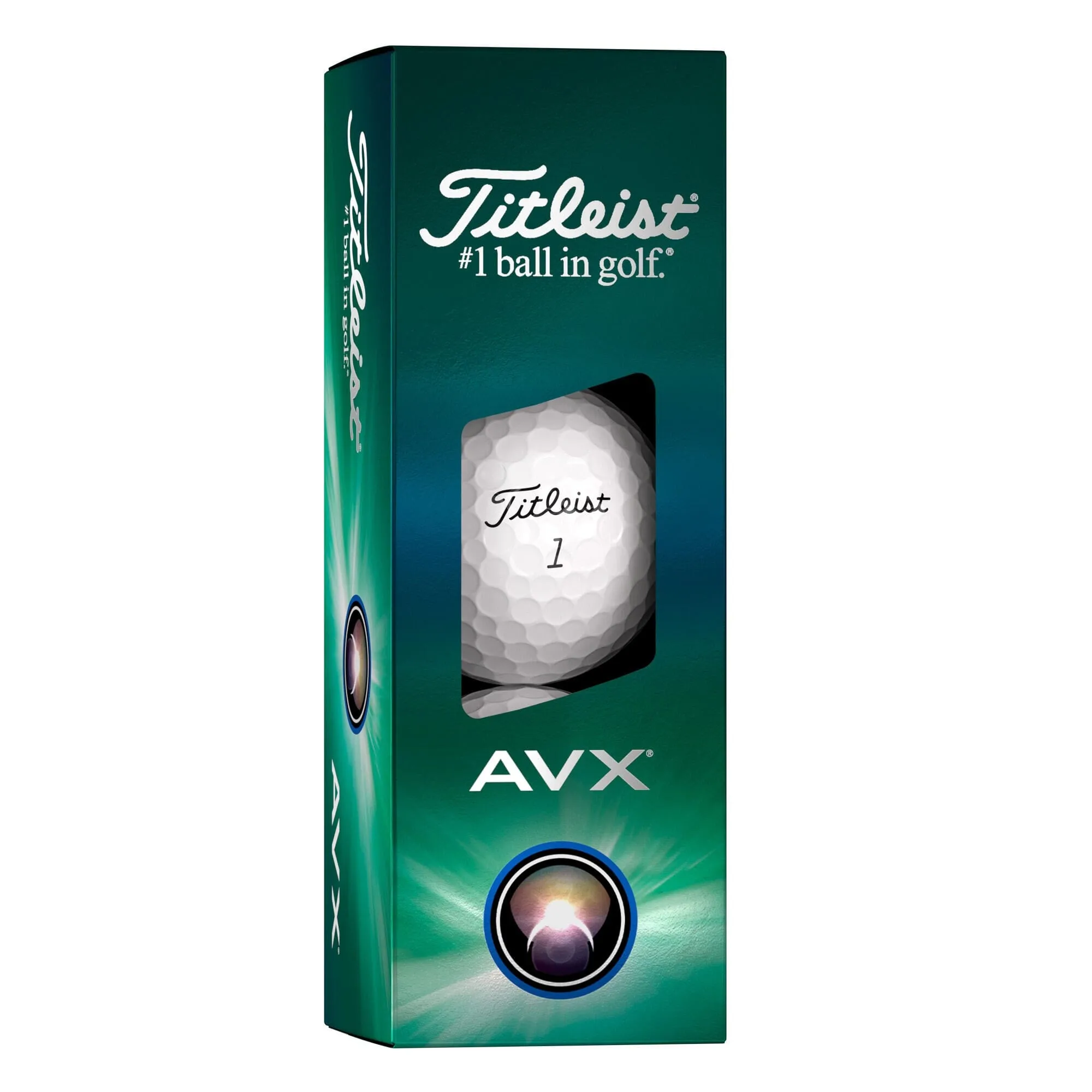 Titleist 2024 AVX Pelotas de golf blancas, paquete de 12