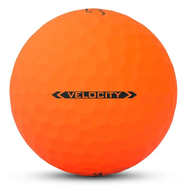 Titleist Velocity Matte Orange Golf Balls 12Pk