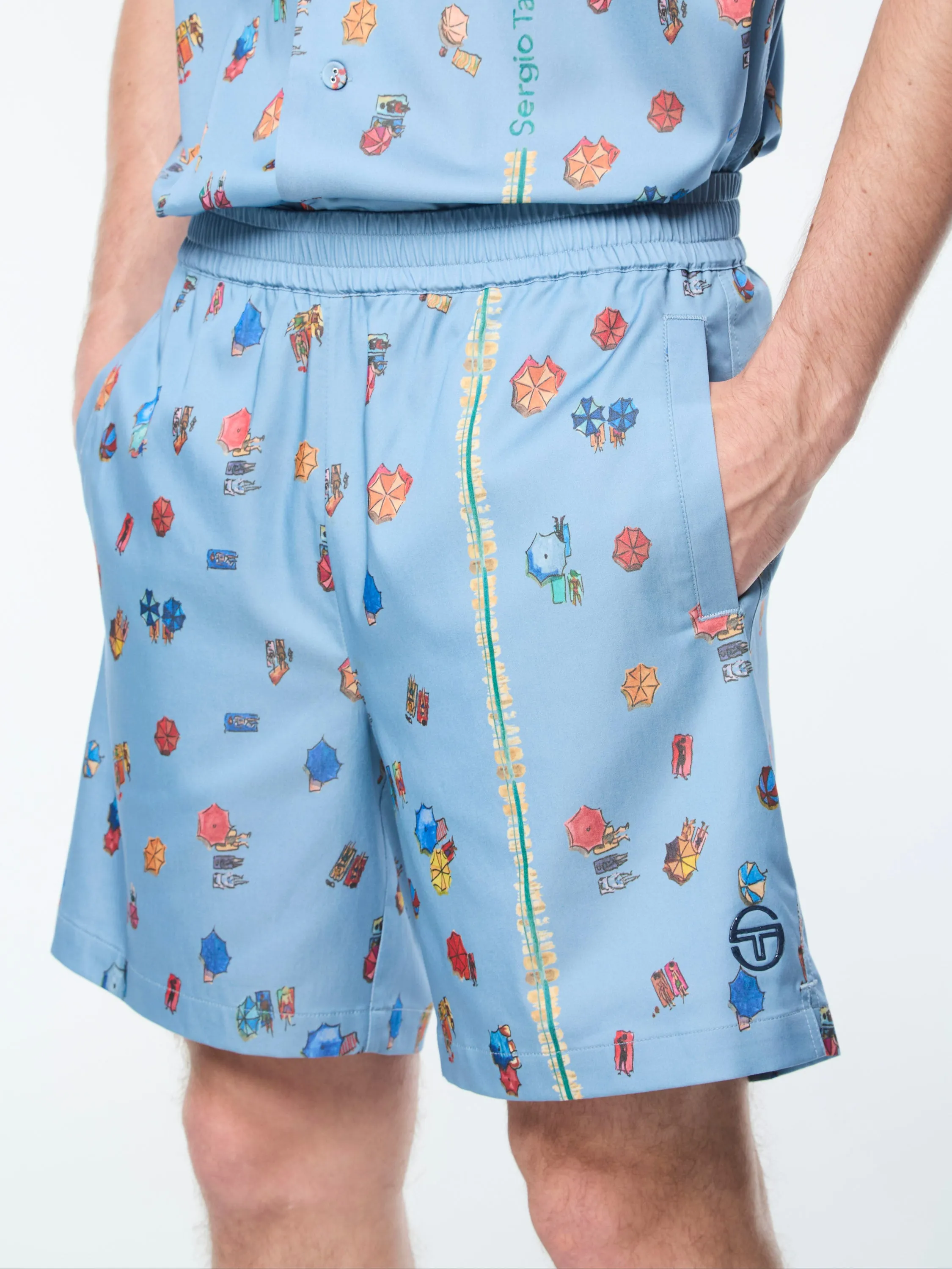 Tosca Cabana Short- Faded Denim