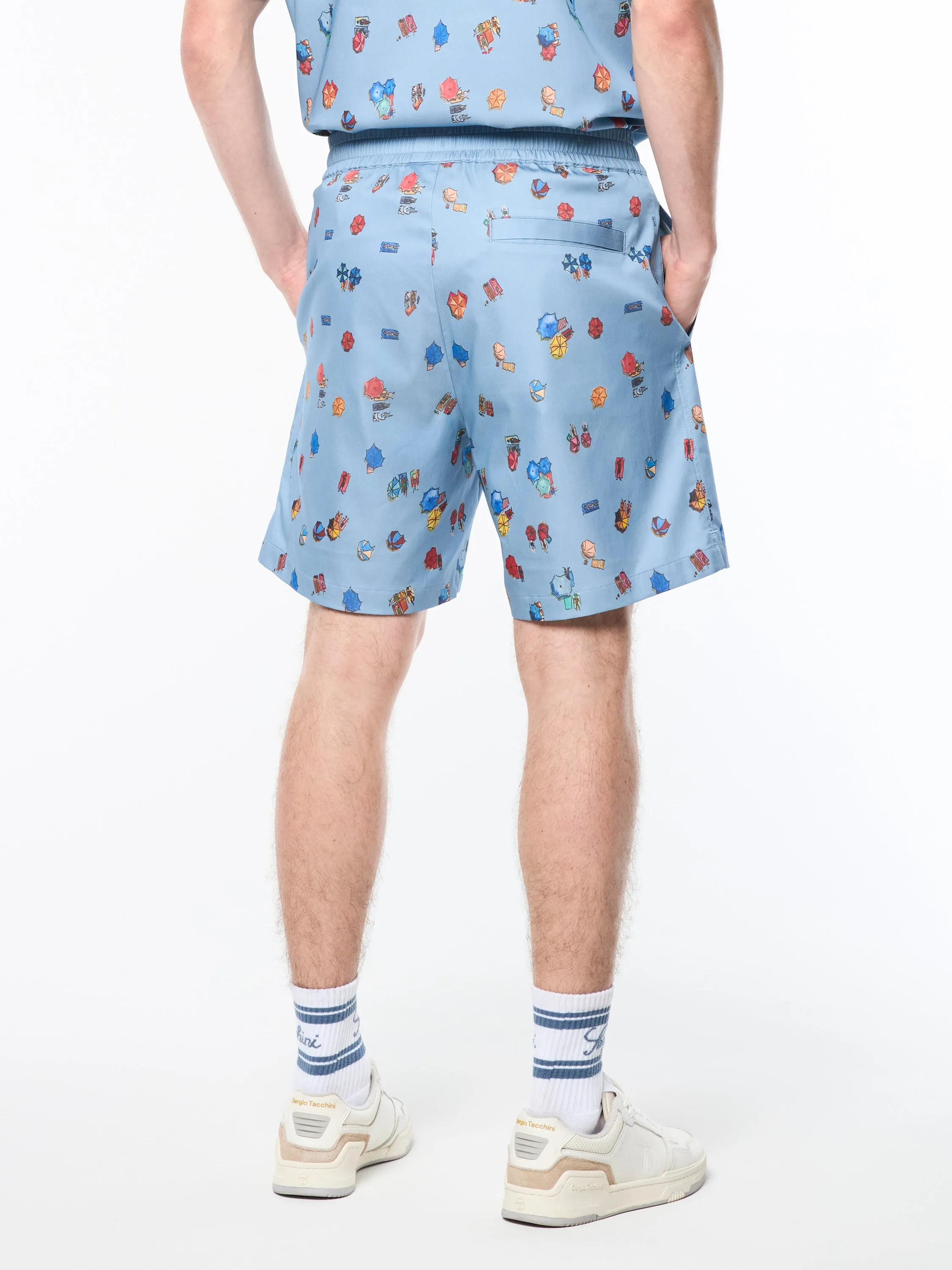 Tosca Cabana Short- Faded Denim