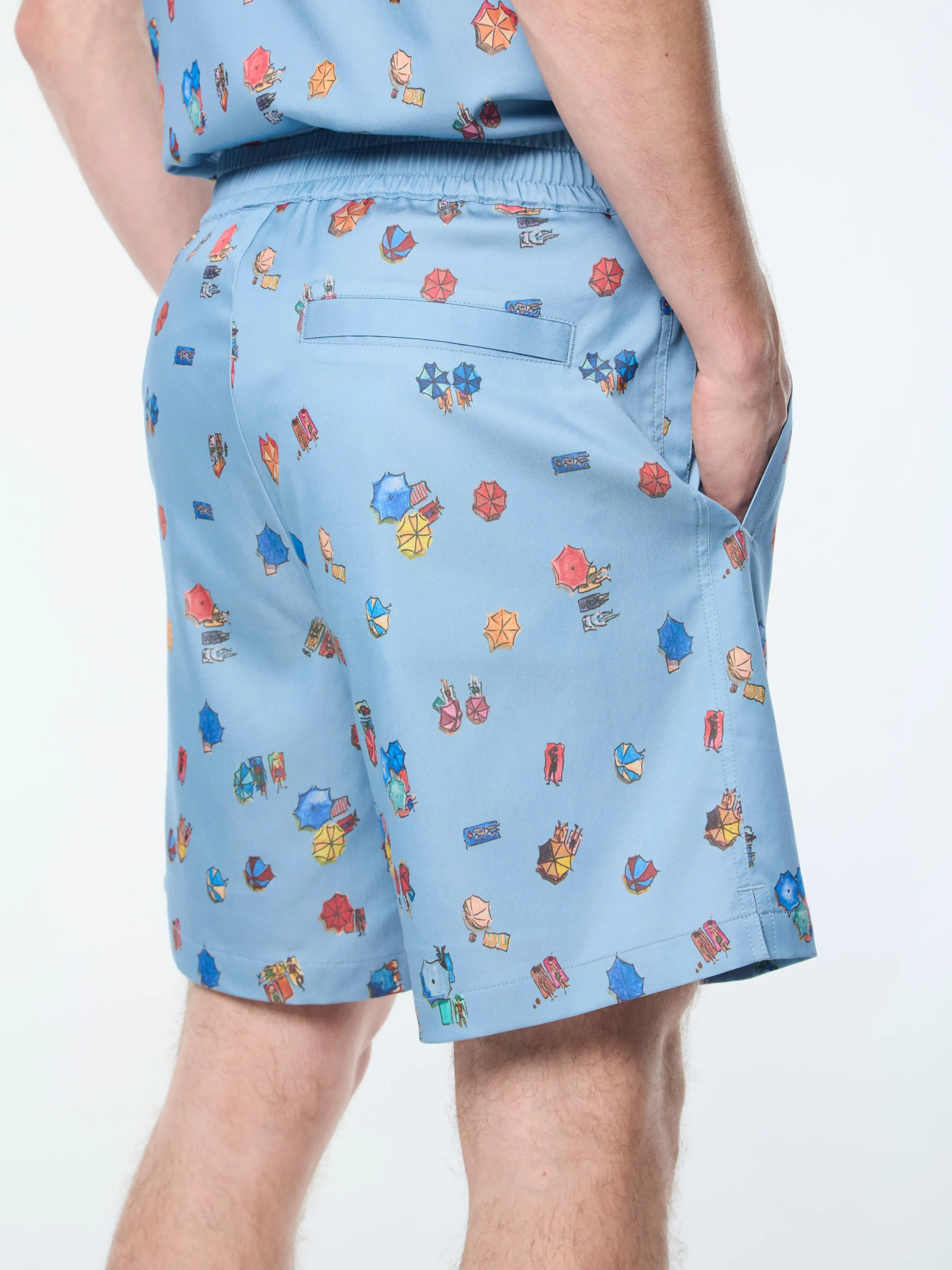 Tosca Cabana Short- Faded Denim