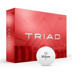 Triad Golf Balls - White