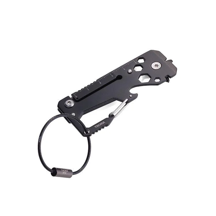 TROIKA Mini Tool with 10 Functions Toolinator