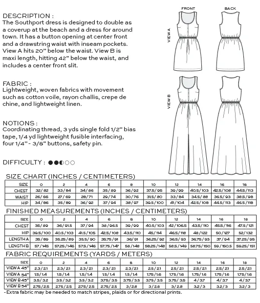 True Bias - Southport Dress