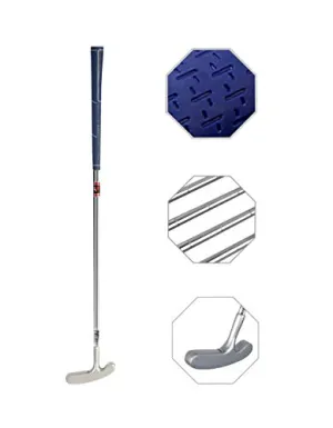 Two Way Junior Golf Putter Kids Putter Both Left and Right Handed Easily Use 3 Sizes for Ages 3-5 6-8 9-12 (Silver Head Blue Grip, 25 inch,Age 3-5)