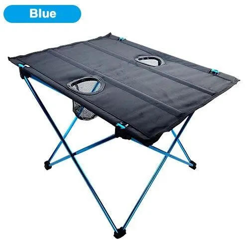Ultra-Light Folding Outdoor Picnic Table Set with Aluminum Alloy Frame