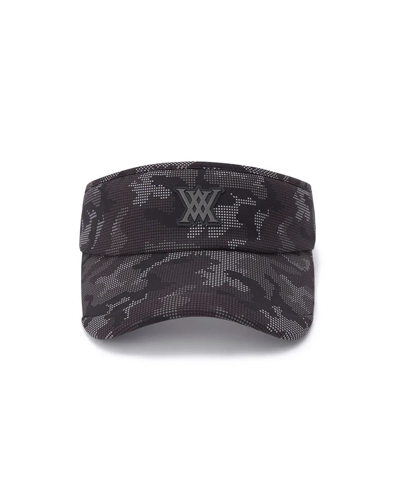 Unisex Dot Camo Visor - Black