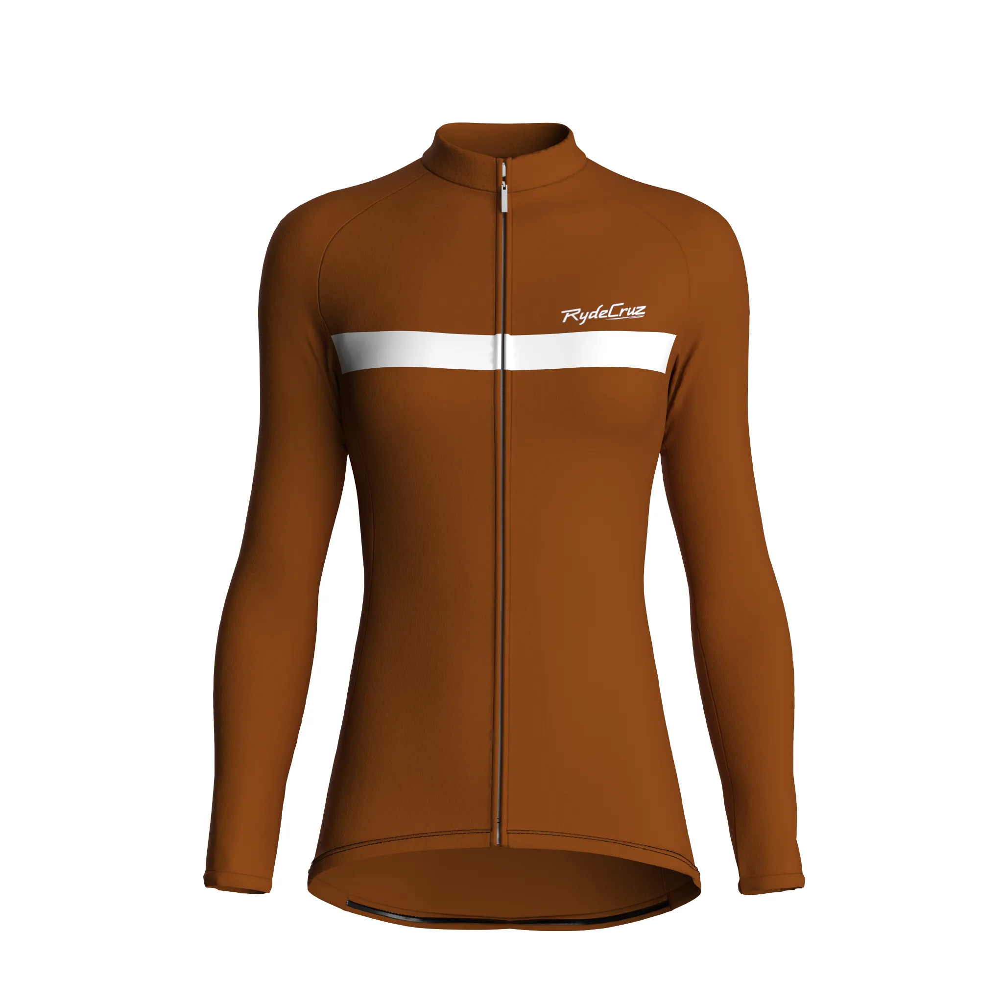 Urban Edge 1 | Earth Brown Female Long Sleeves Jersey
